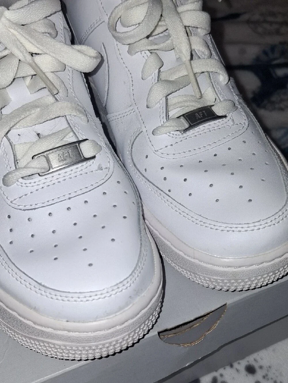 Nike White Low-Top Kids' Sneakers